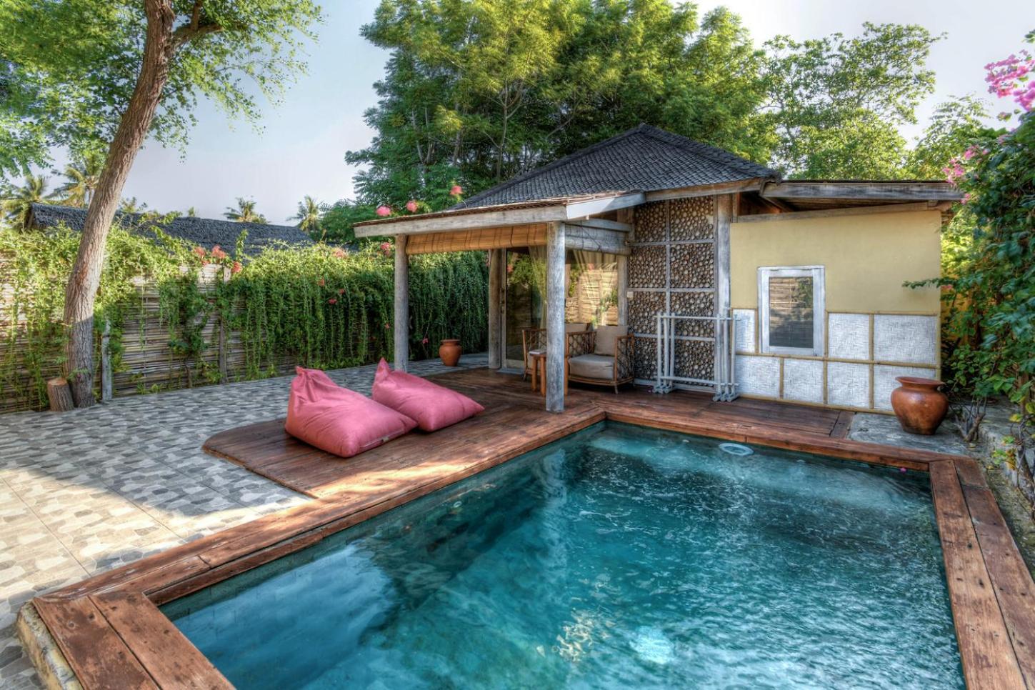 Les Villas Ottalia Yoga & Diving, Gili Meno Exterior photo