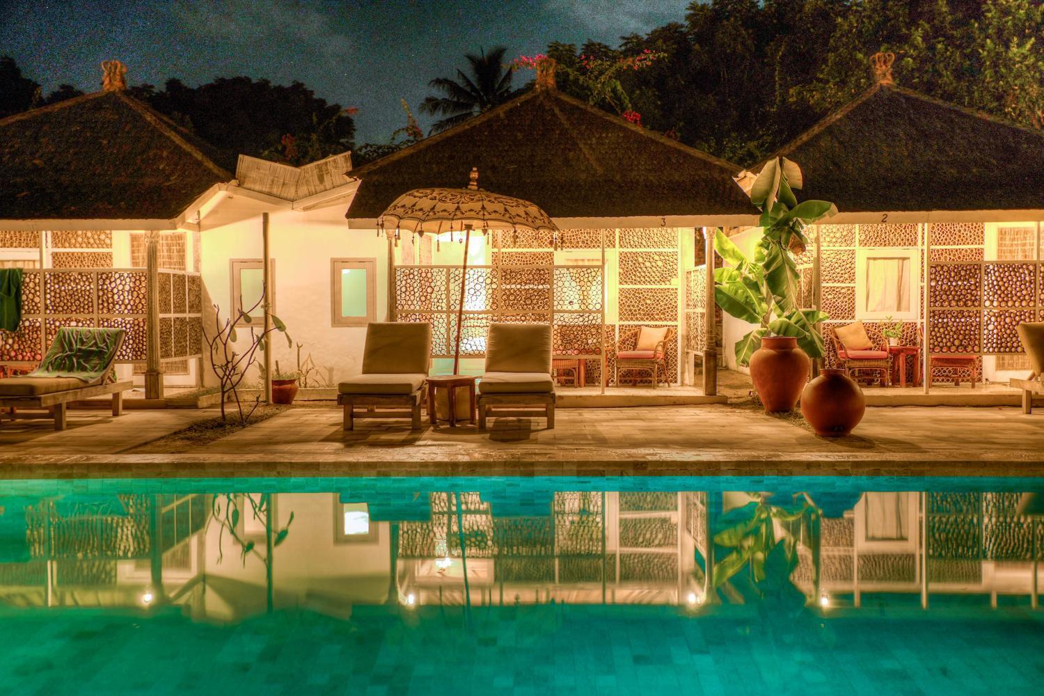 Les Villas Ottalia Yoga & Diving, Gili Meno Exterior photo